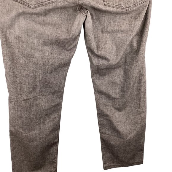 Hudson Mens Blake Slim Straight Zip Fly Jeans Size 36 Brownish Gray Denim Pants - Picture 8 of 11